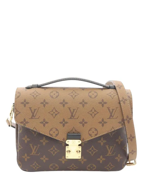 Louis Vuitton Pre-Owned 2021-2026 Monogram Reverse Pochette Metis satchel