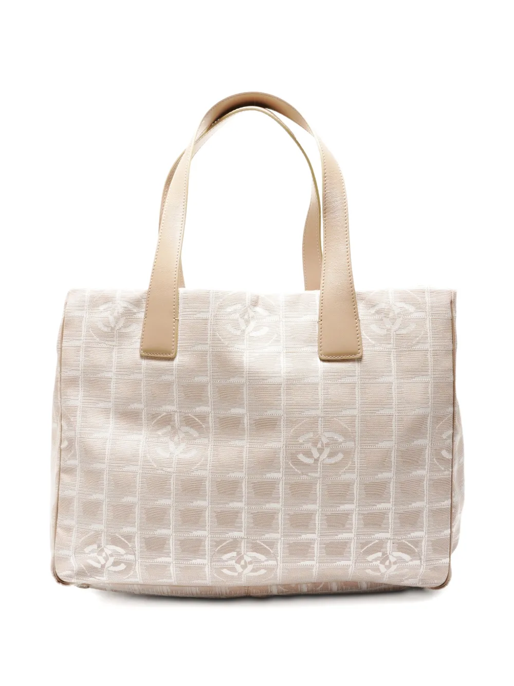 CHANEL Pre-Owned 2002-2003 New Travel Line tote bag - Toni neutri