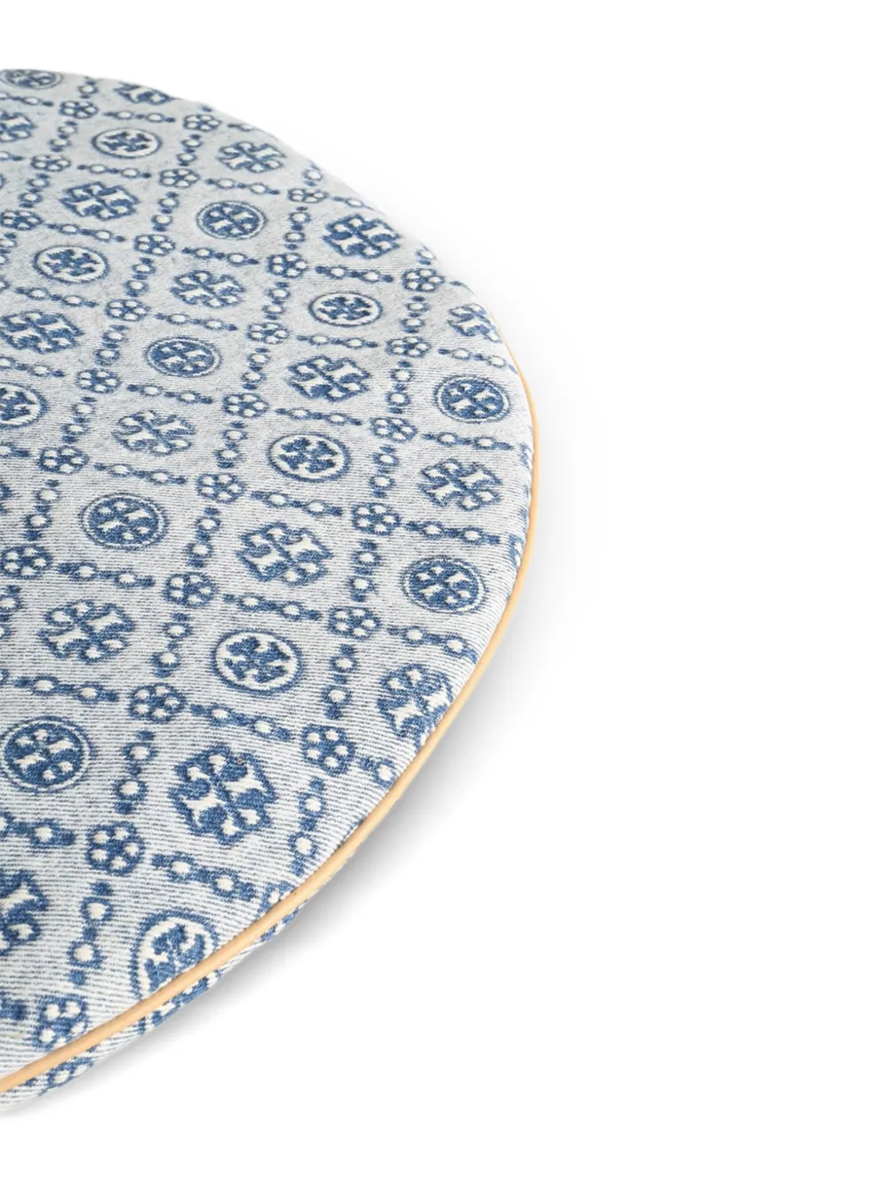 Tory Burch Schoudertas met monogram Blauw