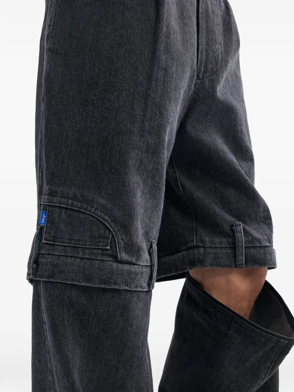 Off Duty Eararn jeans met plooien Grijs