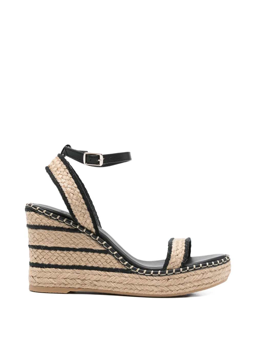Castañer ankle-strap wedge espadrilles - Toni neutri