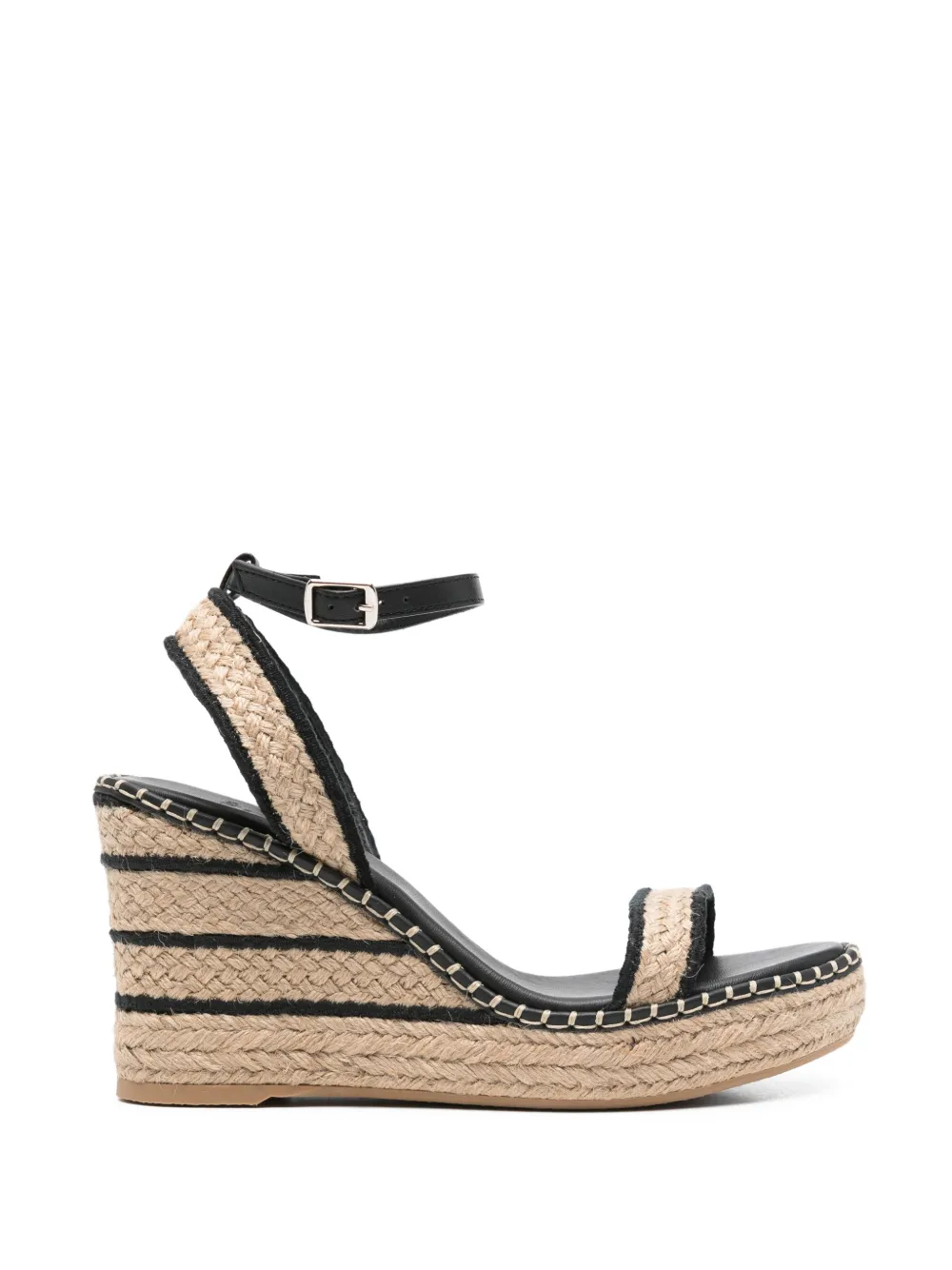 Castañer ankle-strap wedge espadrilles - Toni neutri