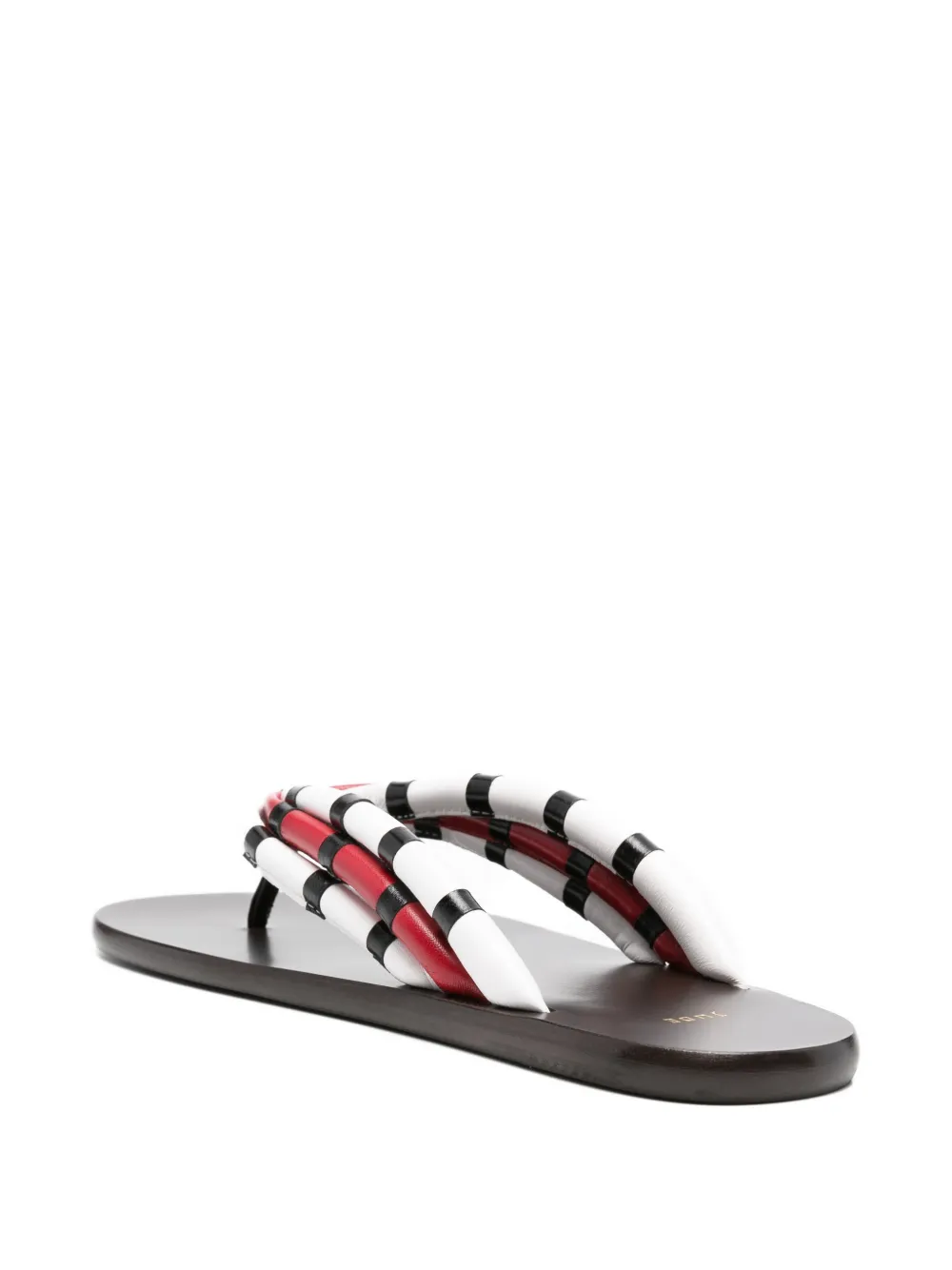 Jude striped-strap sandals Bruin