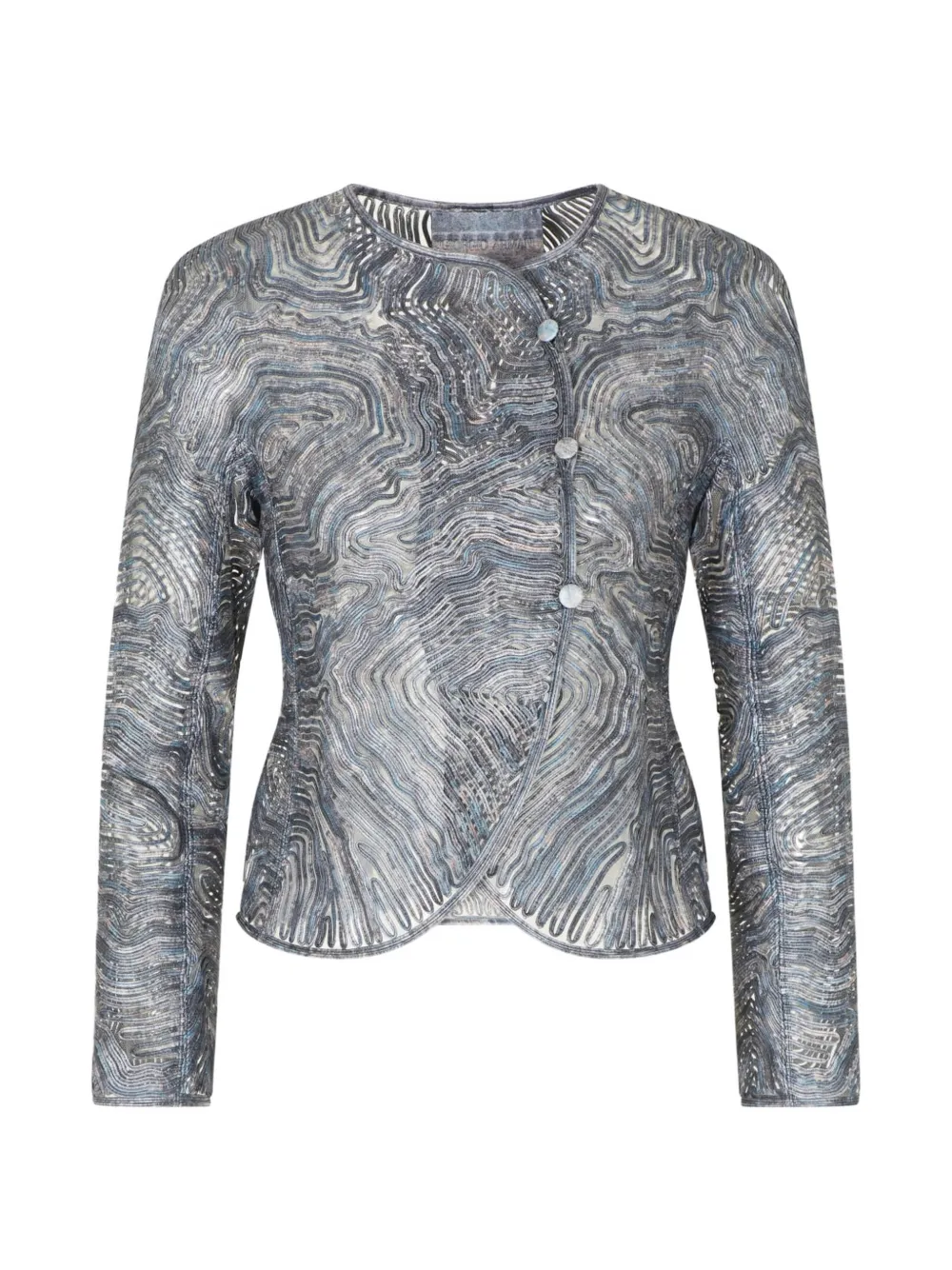 Giorgio Armani Giacca con bottoni - Grigio