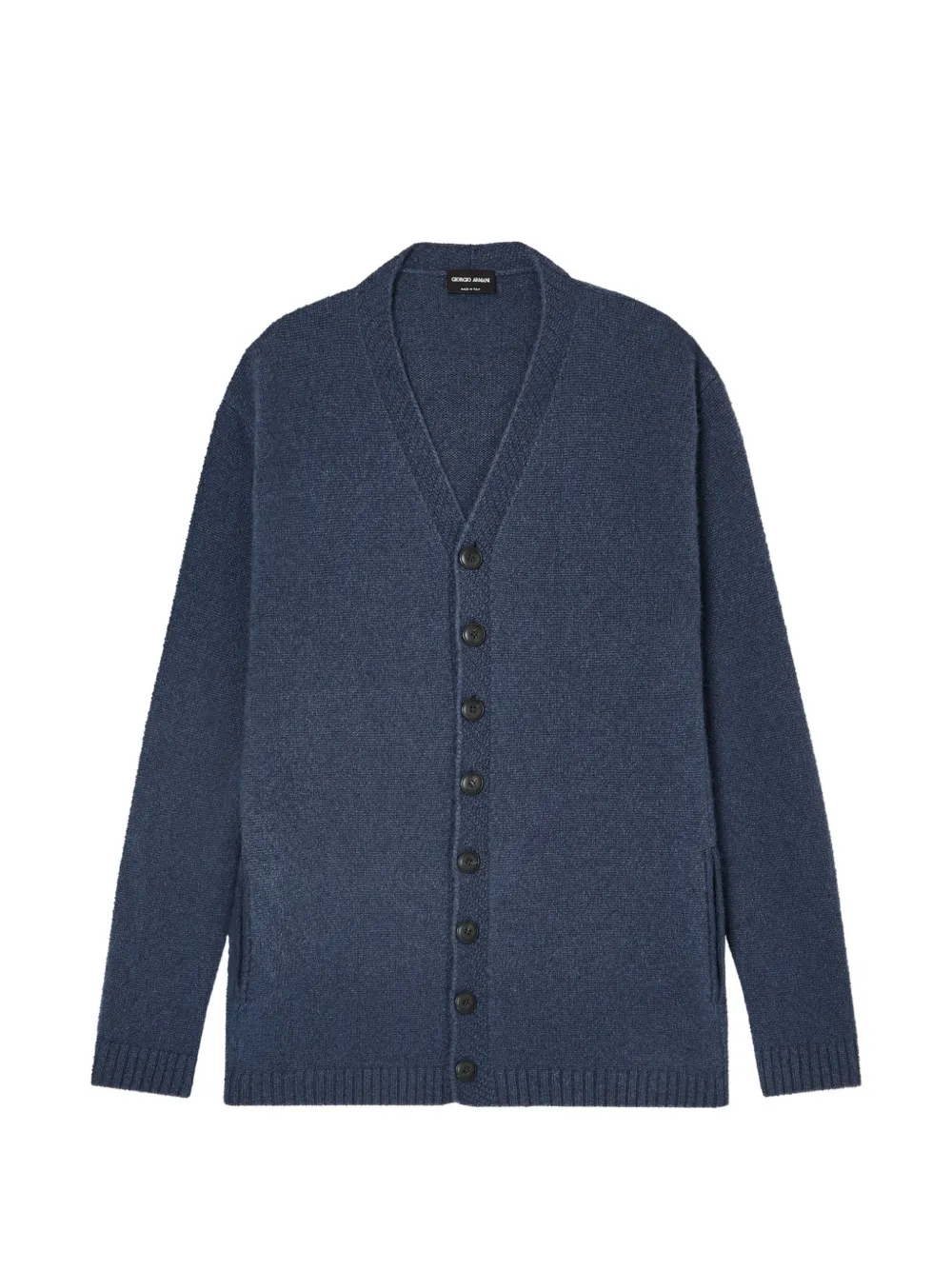 Giorgio Armani cashmerer V-neck cardigan - Blu