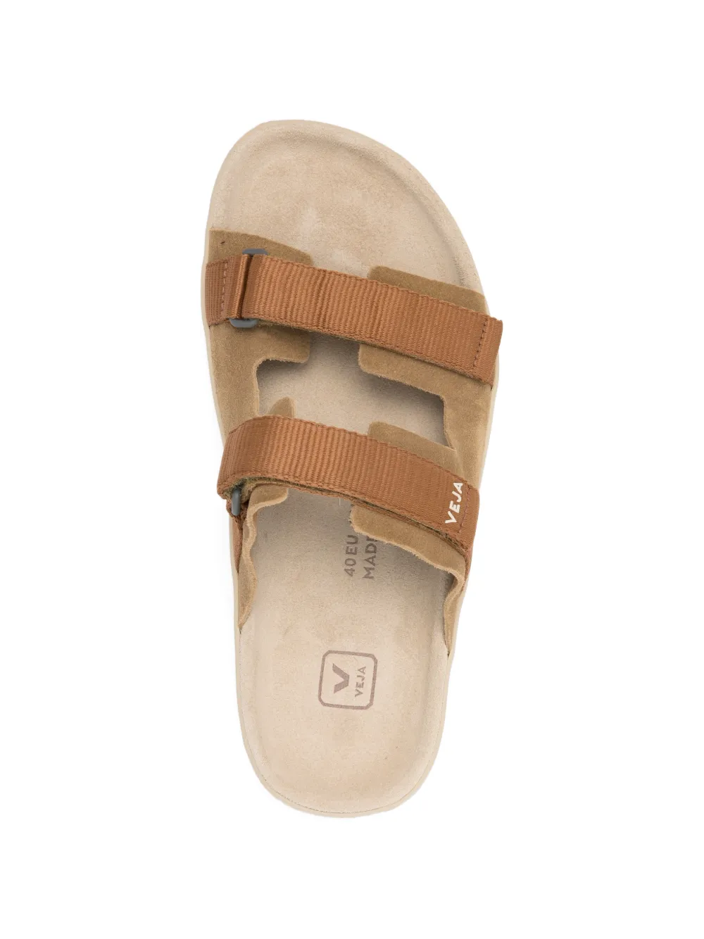 VEJA Arpoador suede sandals Beige