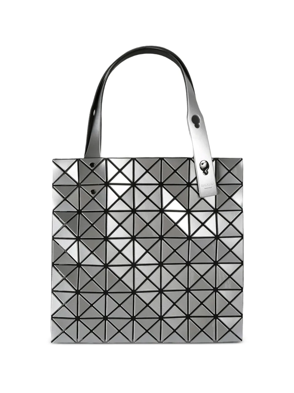 Bao Bao Issey Miyake geometric tote bag - Argento