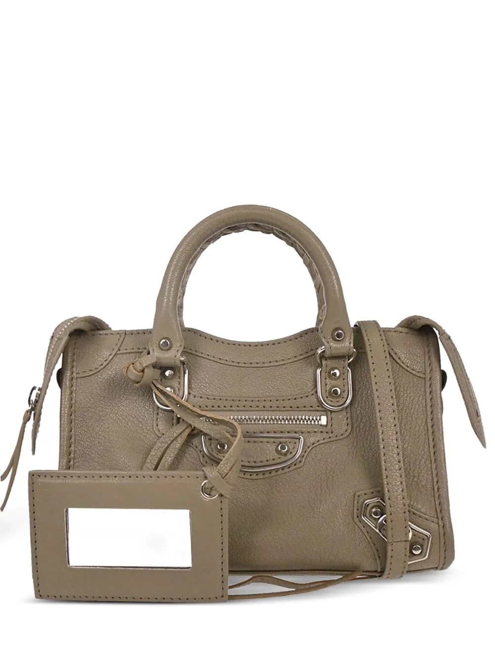 Balenciaga Pre-Owned Borsa tote Edge Classic City mini 2008 - Grigio