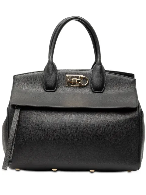 Ferragamo Pre-Owned bolsa satchel Studio de piel 2010-2025