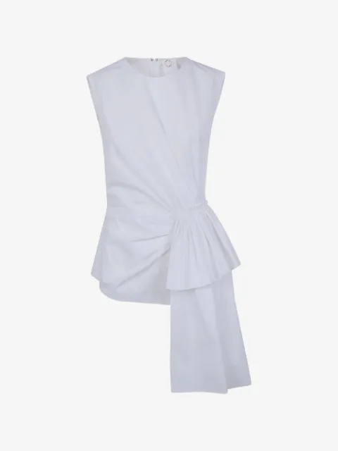 Mantu sleeveless tie-detail top
