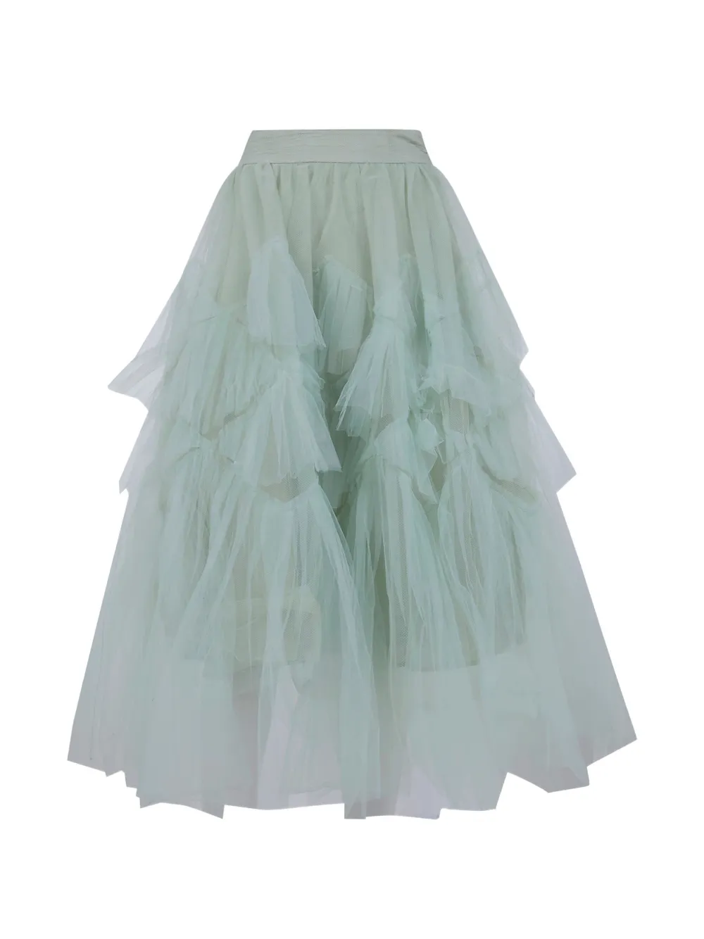 Essentiel Antwerp ruffled midi skirt - Verde