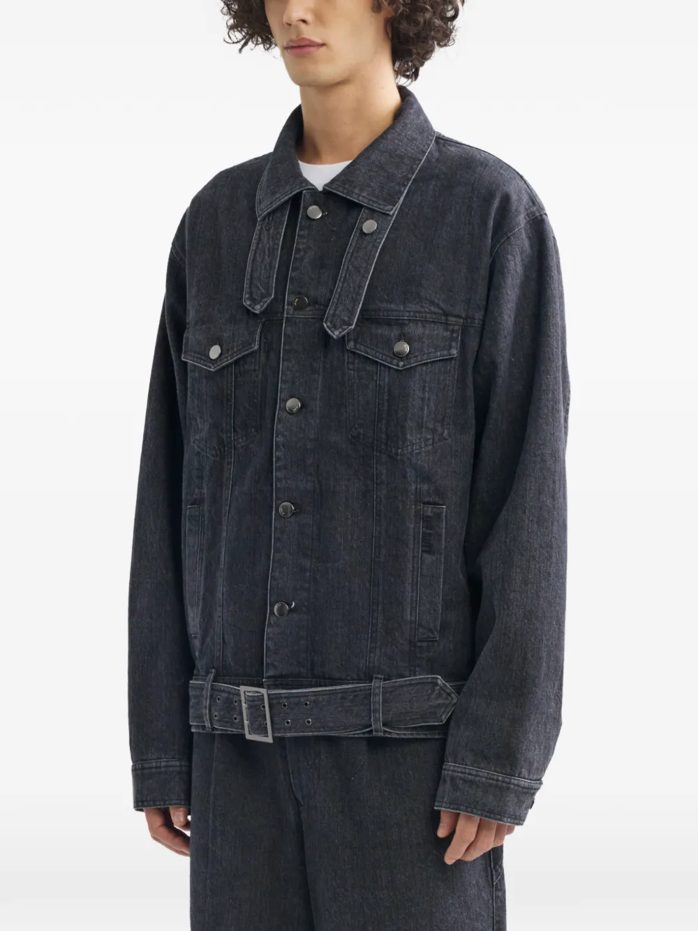  Off Duty Denim Jacket - Black 