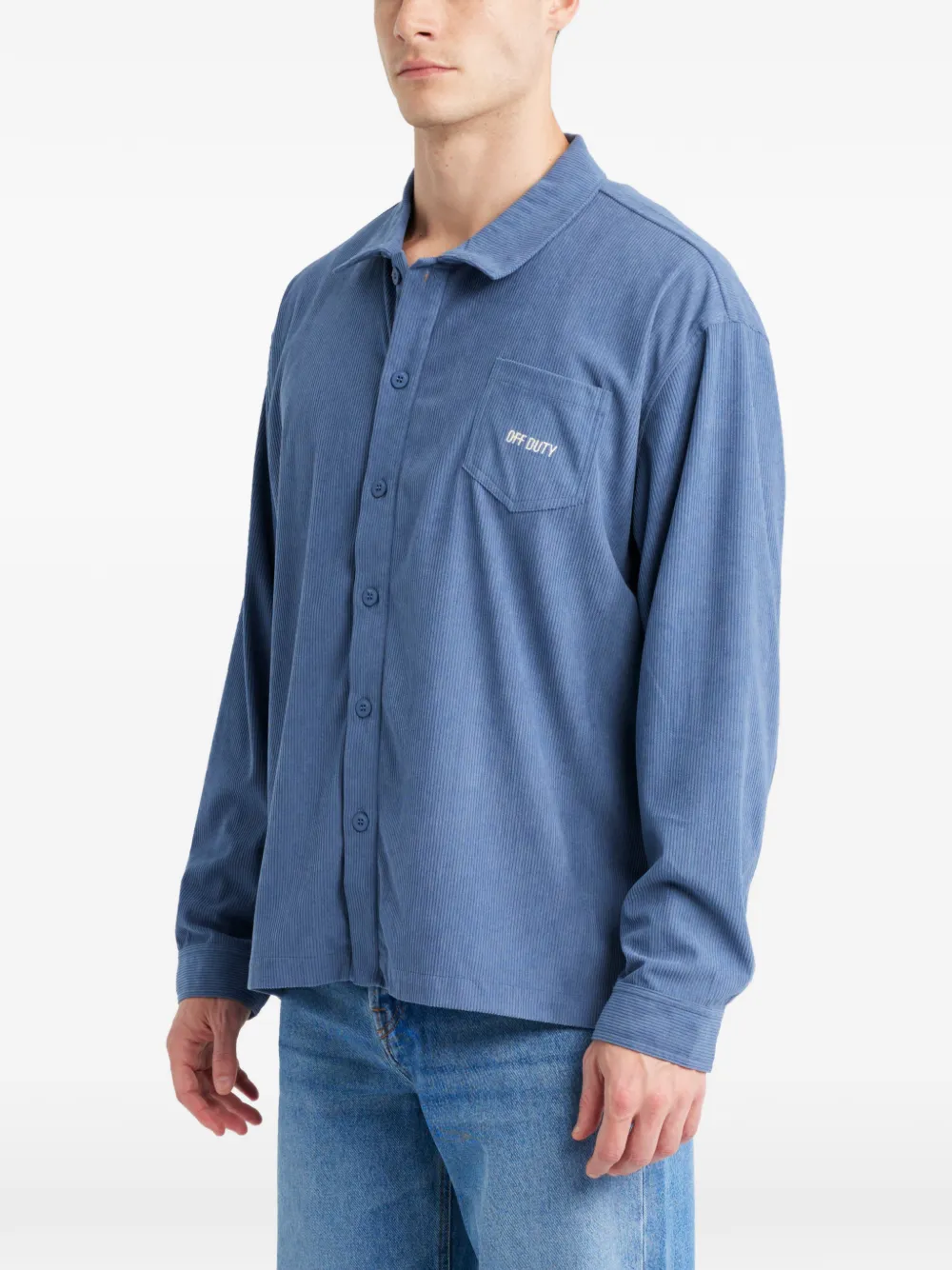  Off Duty Pocket Kip Shirt - Blue 