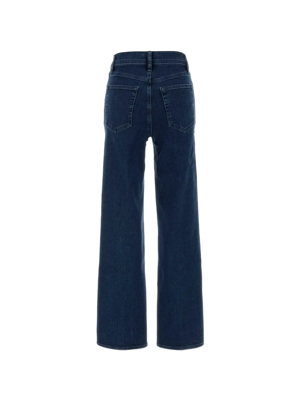 FRAME Jeans met riemlussen en zak Blauw