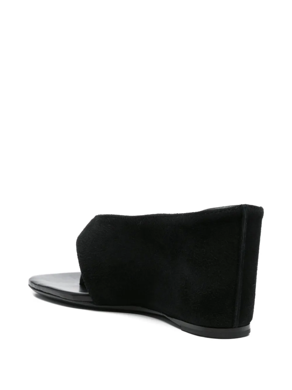 Jude Yaga wedge sandals Zwart