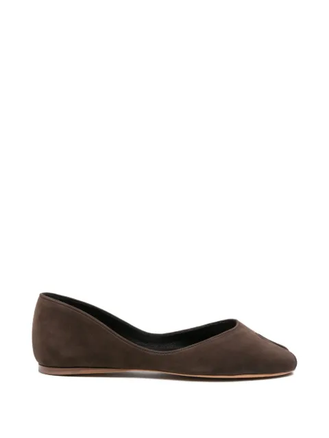 Jude open-toe ballet flats
