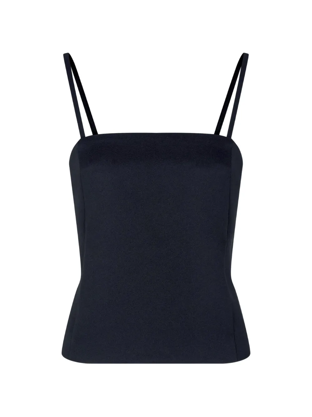 Giorgio Armani square-neck bustier top - Nero