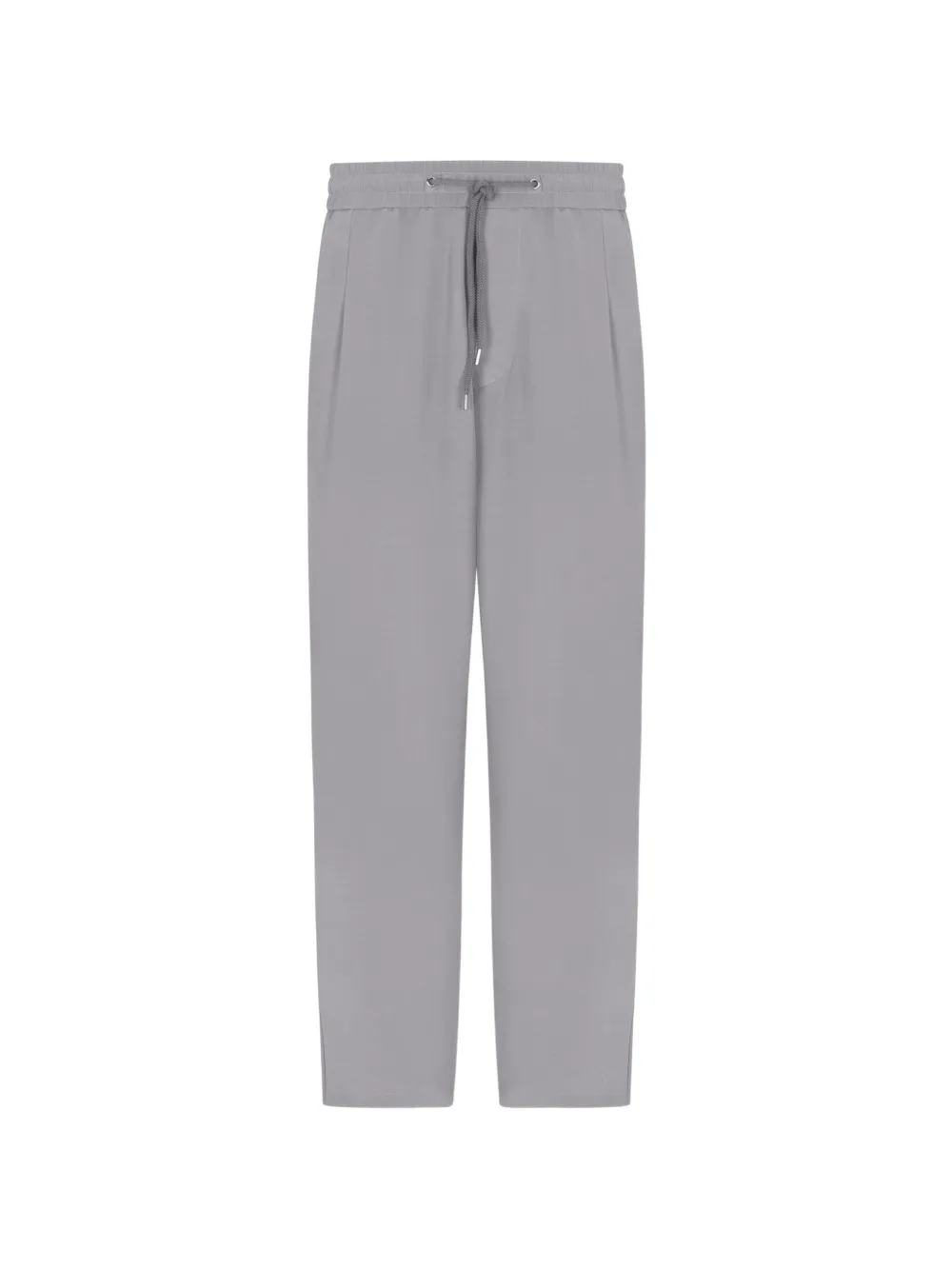 Giorgio Armani drawstring pleated trousers - Grigio