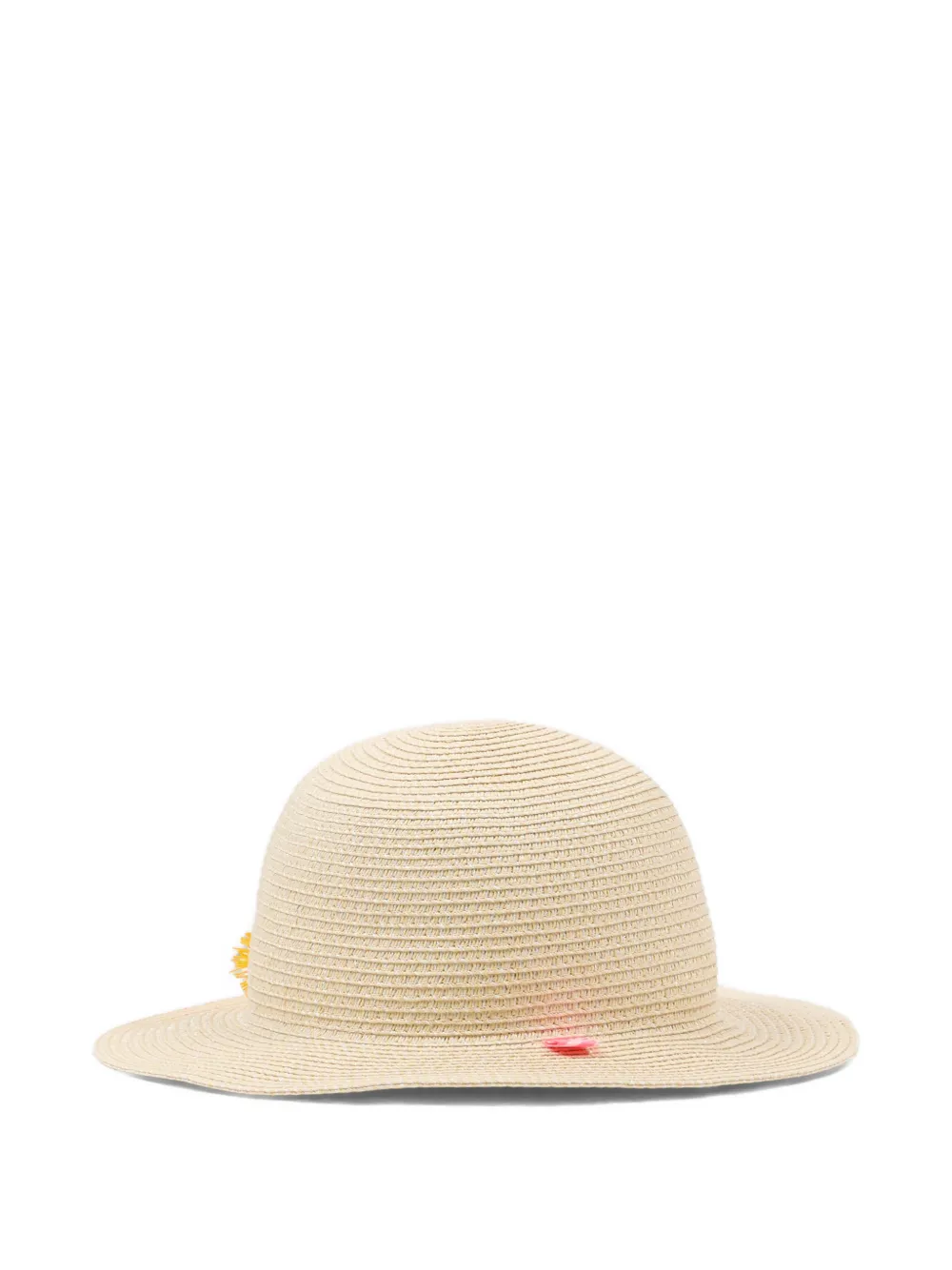  Billieblush Pom-pom Sun Hat - Neutrals 