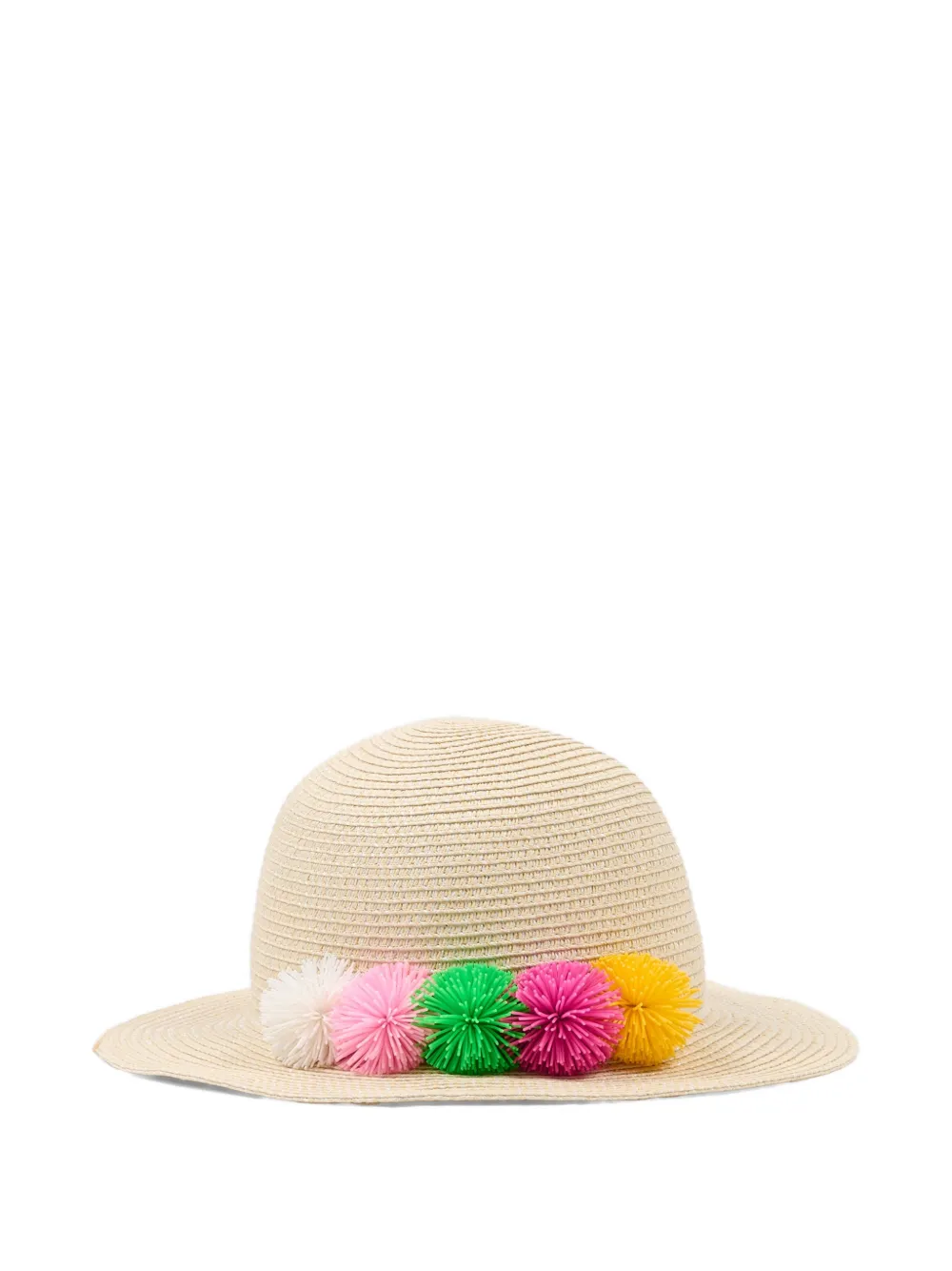 Billieblush pom-pom sun hat - Toni neutri