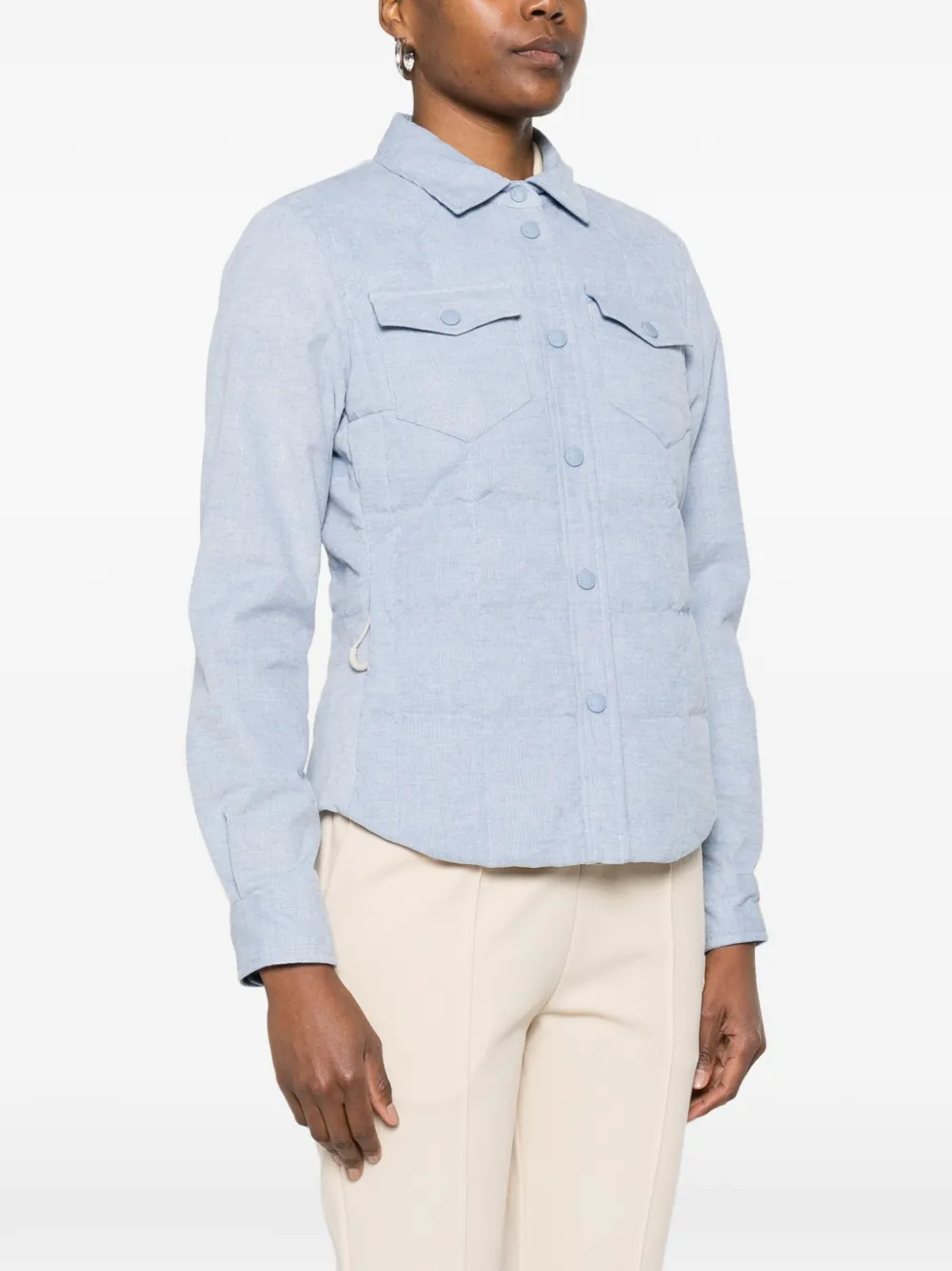 Moncler Grenoble Jack met borstzak Blauw