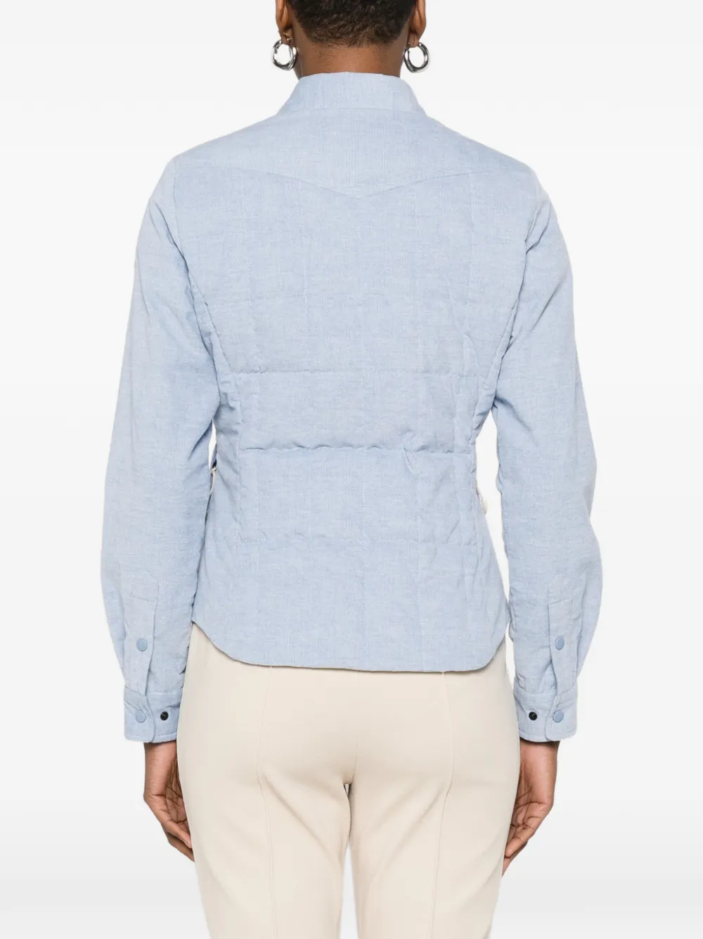 Moncler Grenoble Jack met borstzak Blauw