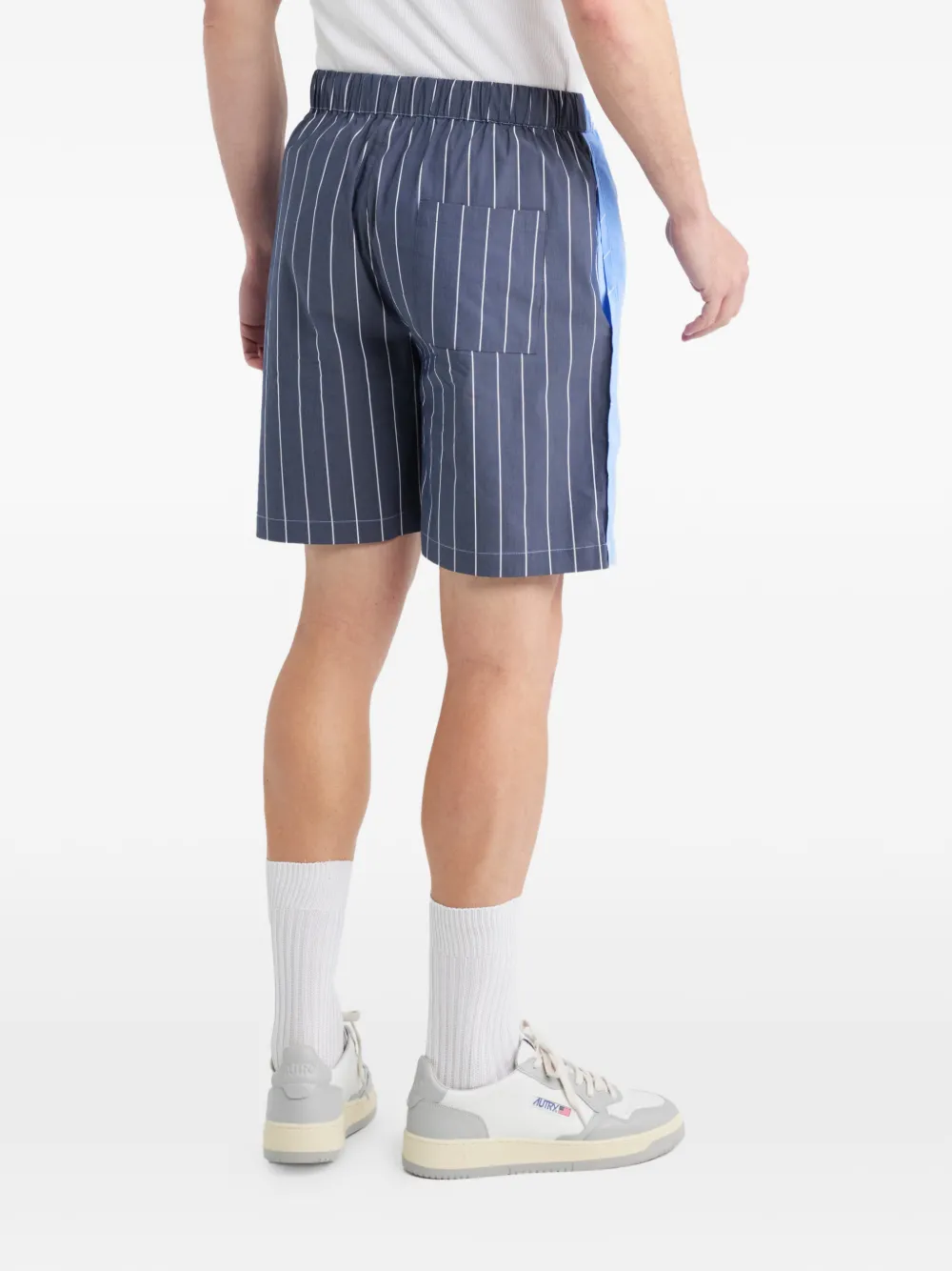 Off Duty Gestreepte shorts Blauw