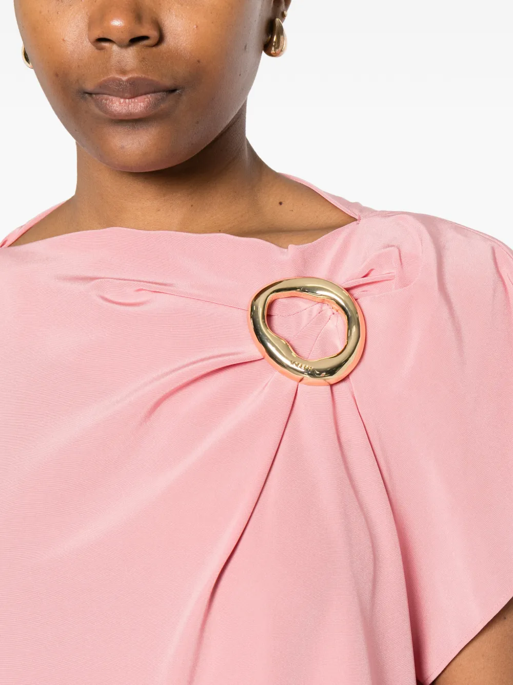 JOSEPH Anika mini-jurk met ringdetail Roze