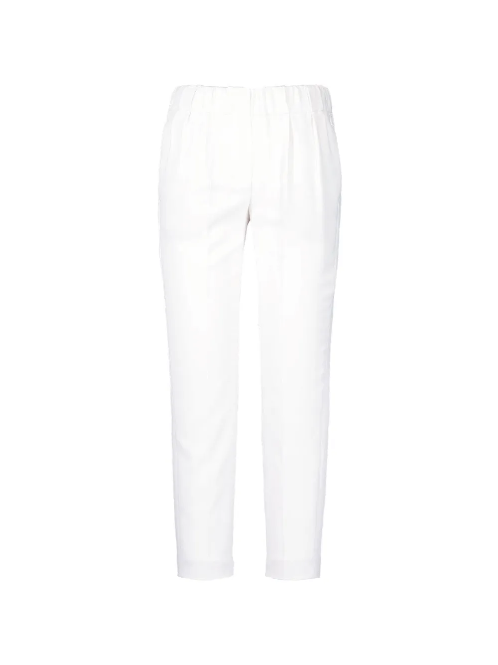 Brunello Cucinelli cropped trousers - White