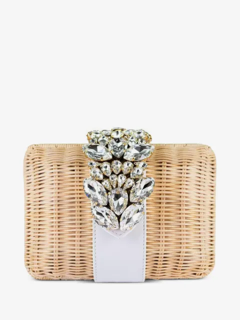 Gedebe bolsa de mano Capri con detalles de cristal