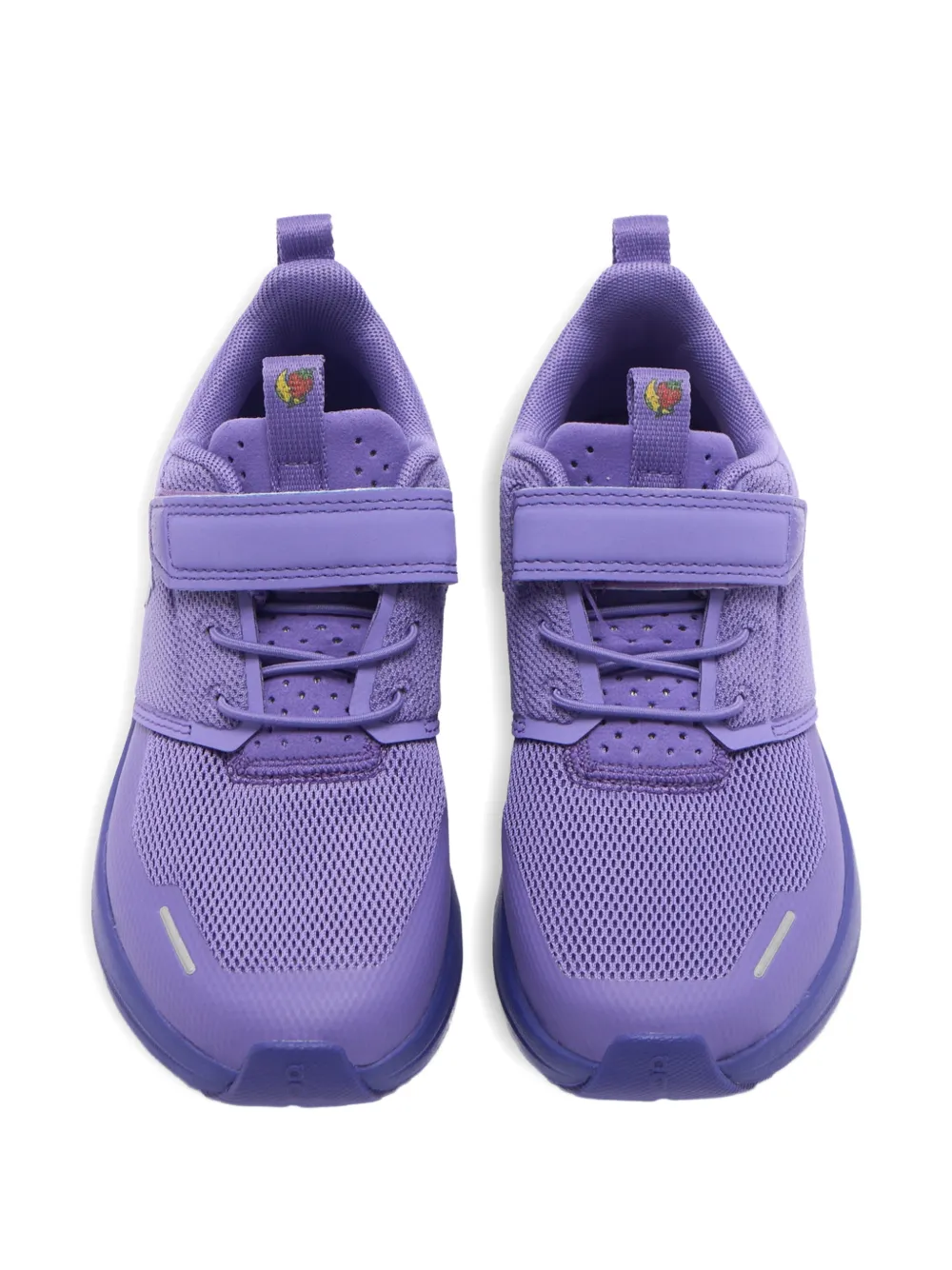 on running kids Cloud Play SHF sneakers met klittenband en logo Paars