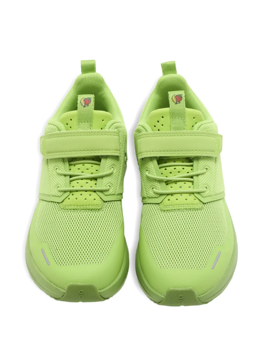 on running kids Cloud Play SHF sneakers met bandje Groen
