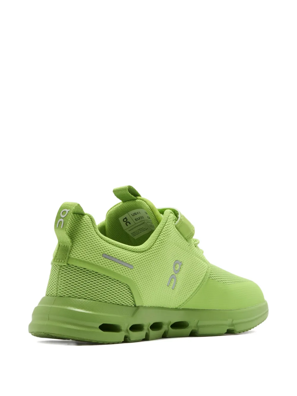 on running kids Cloud Play SHF sneakers met bandje Groen