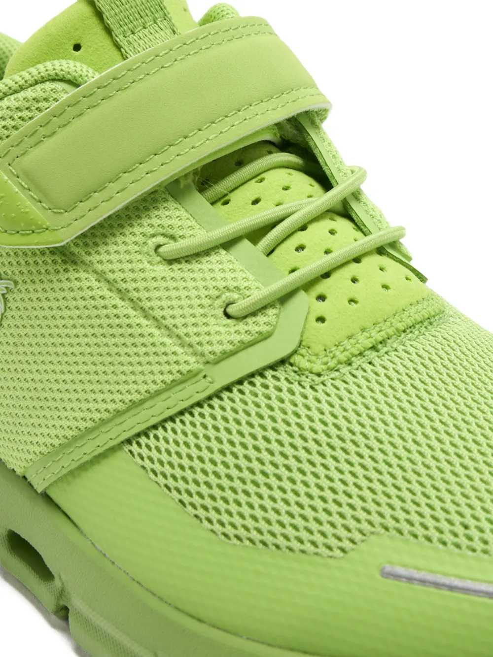 on running kids Cloud Play SHF sneakers met bandje Groen