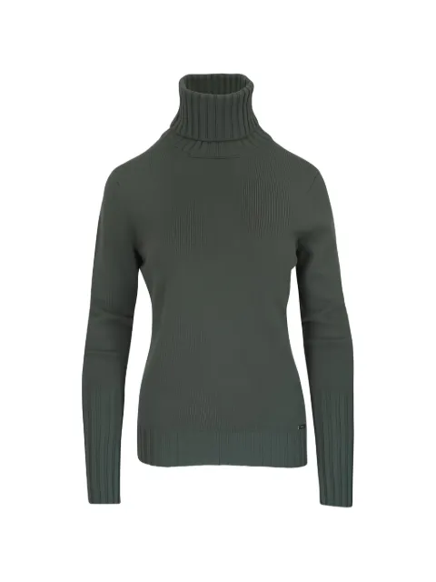 Kiton ribbed turtleneck top