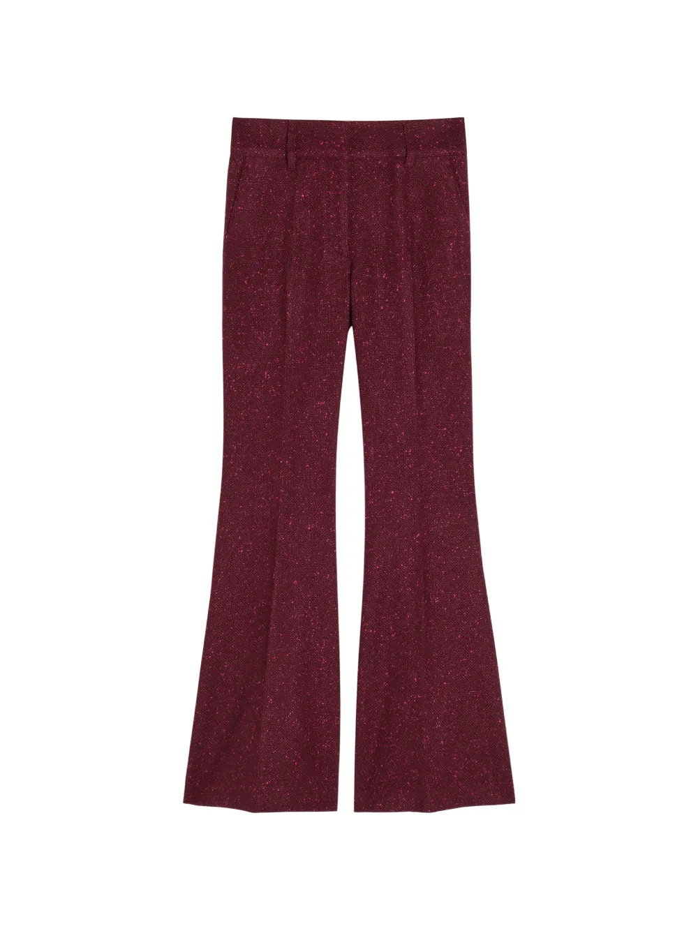Gabriela Hearst Rhein flared trousers - Rosso