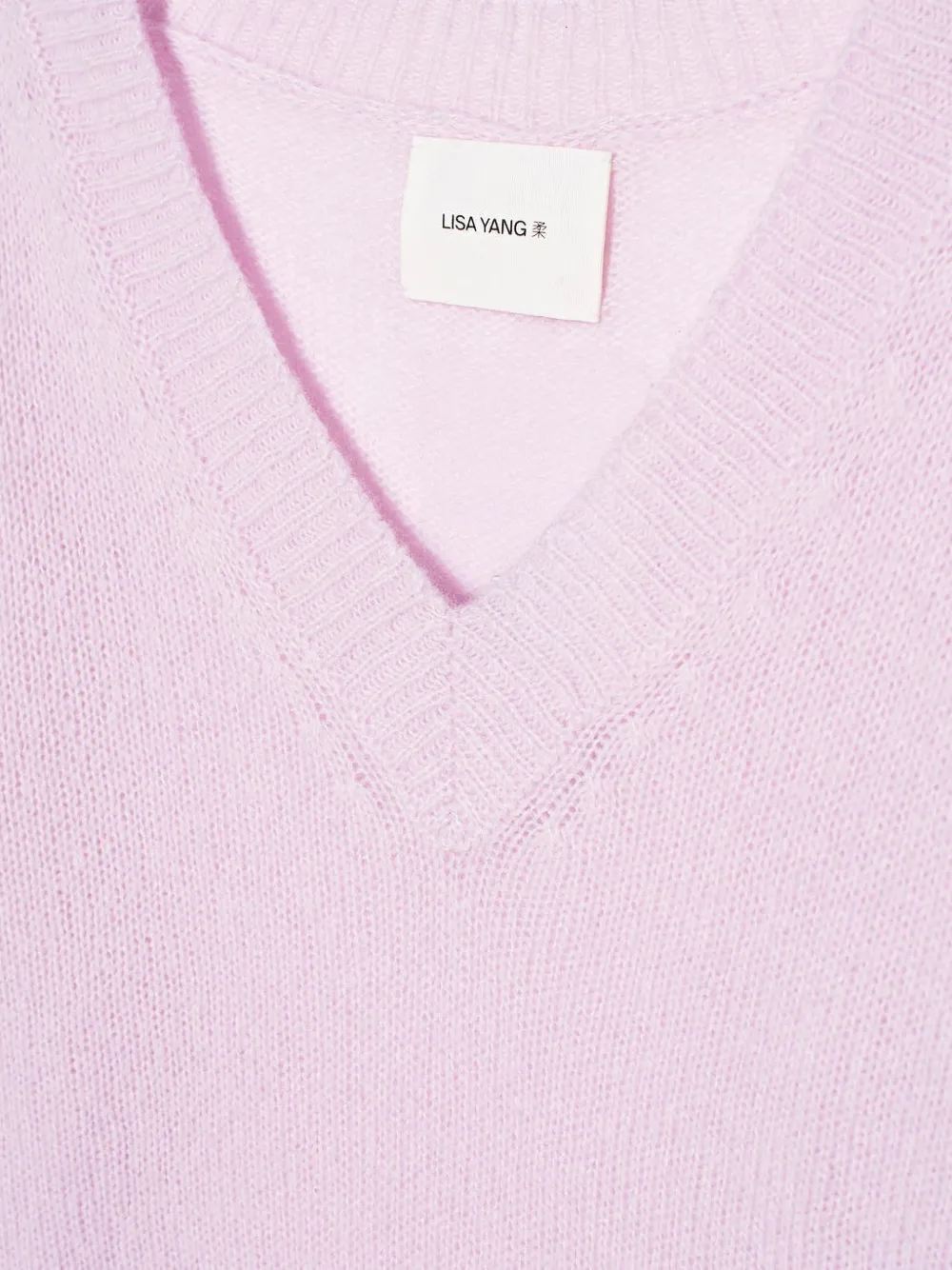  Lisa Yang Leona V-neck Sweater - Pink 