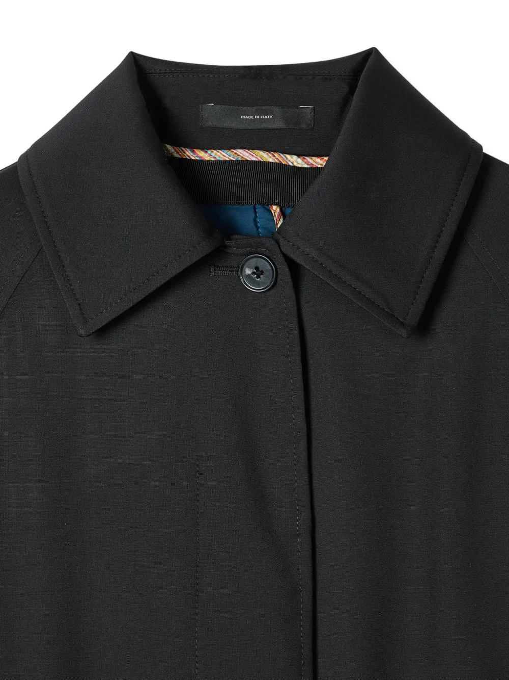  Paul Smith Belted Trench Coat - Black 