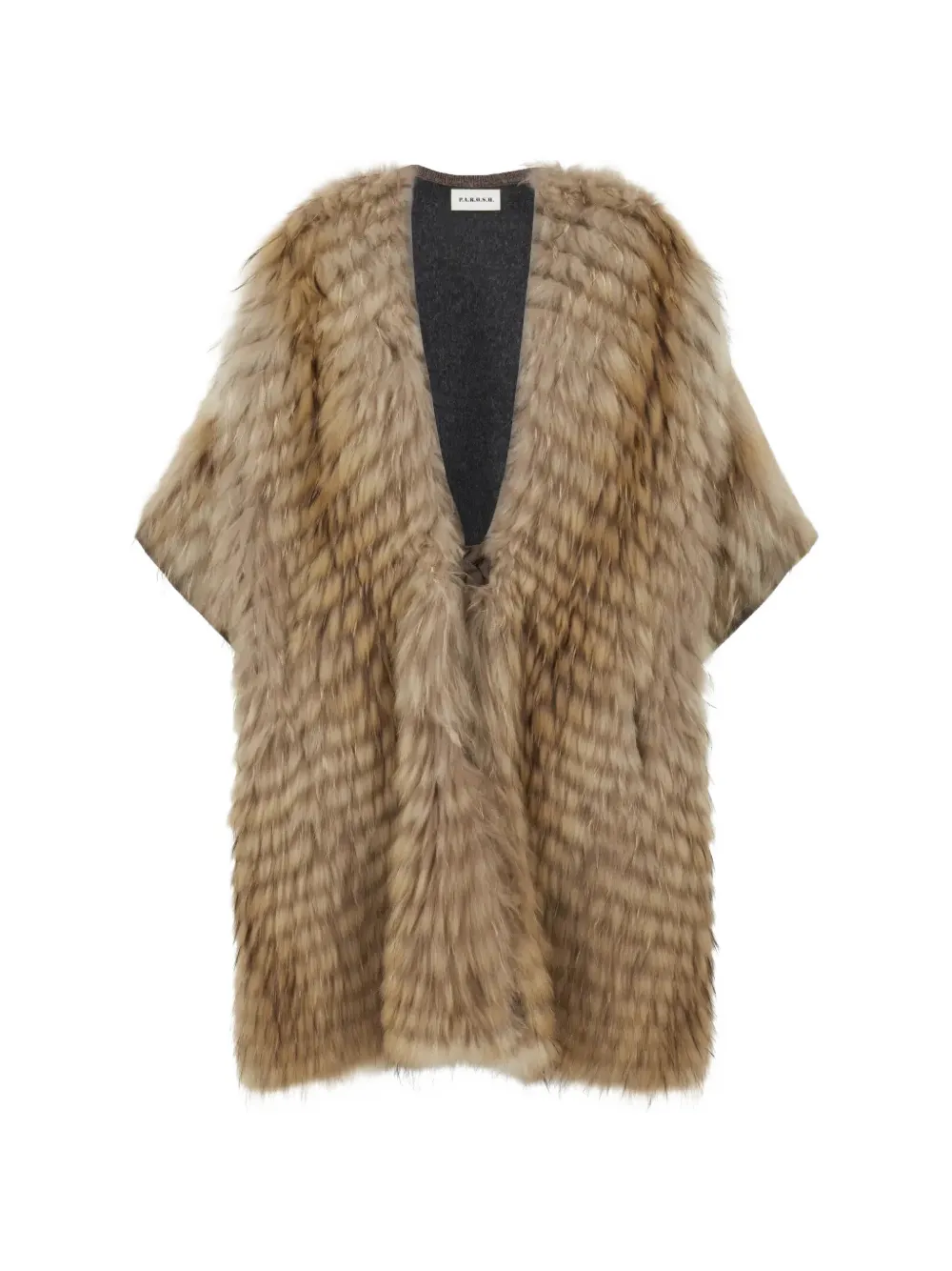 P.A.R.O.S.H. fur gilet - Toni neutri