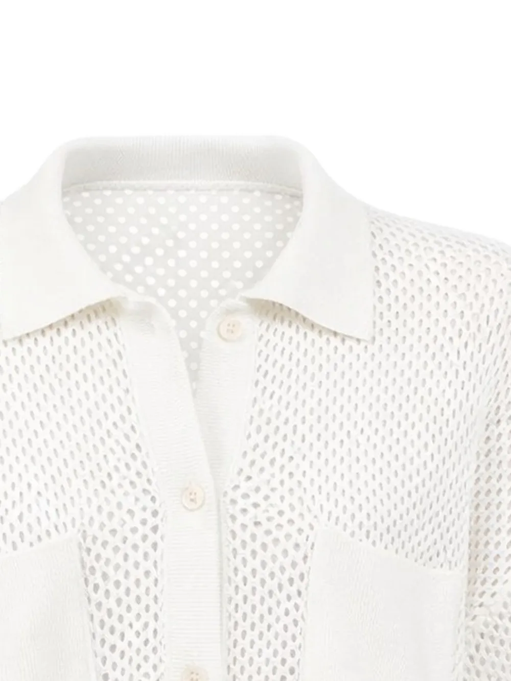  Allude Chest-pockets Button-fastening Shirt - White 