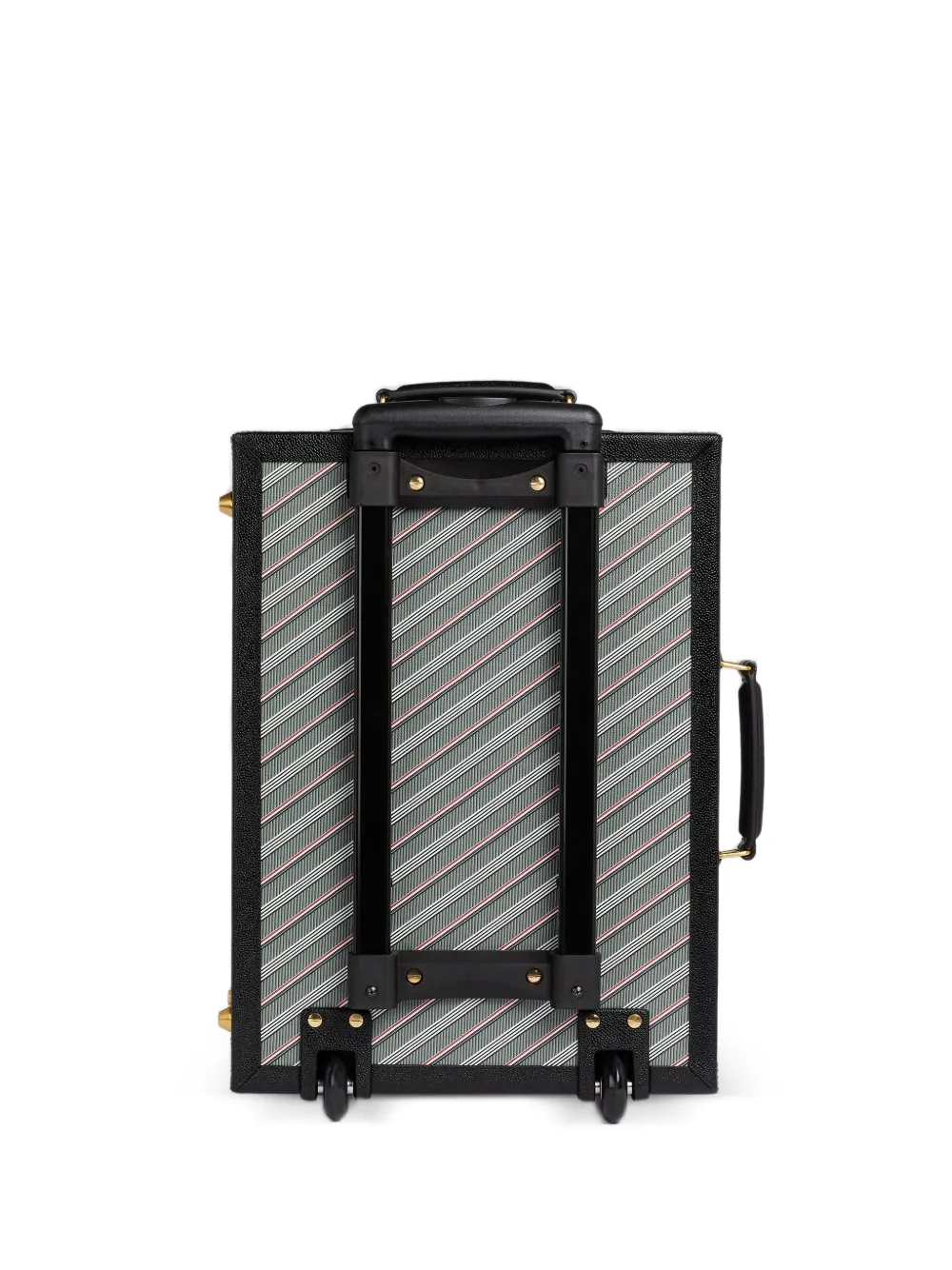 Thom Browne stripe-pattern luggage - Grigio