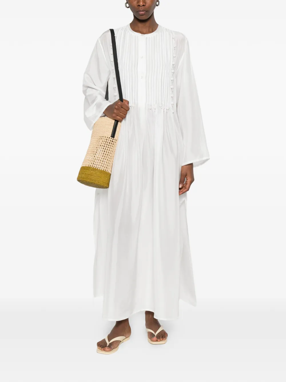 Sadio Beaded Midi Dress