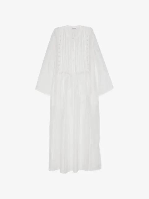 P.A.R.O.S.H. robe mi-longue Sadio à perles