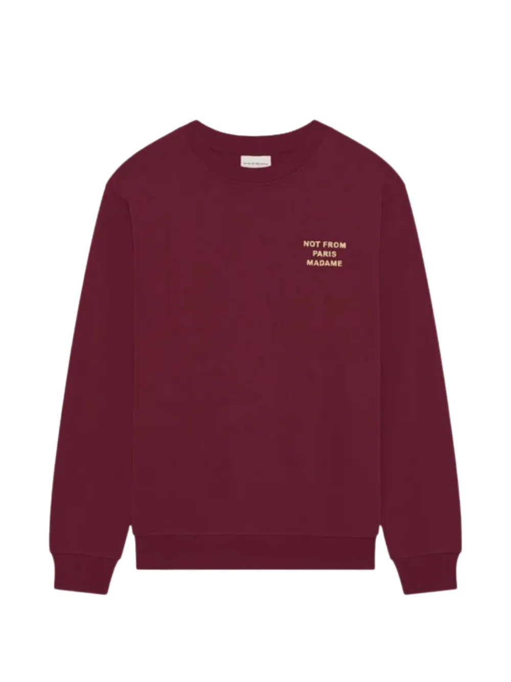 Drôle De Monsieur logo-print sweatshirt - Rosso