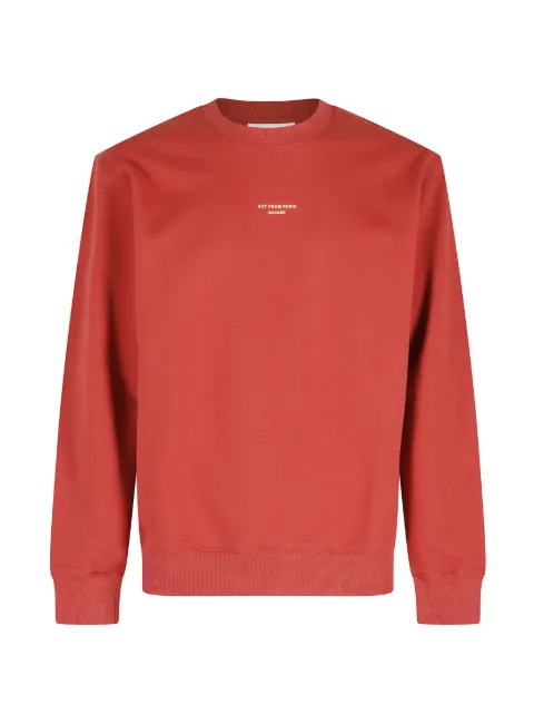 Drôle De Monsieur sweatshirt med logotryk