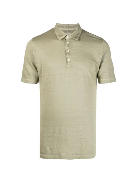 120% Lino short-sleeve polo shirt