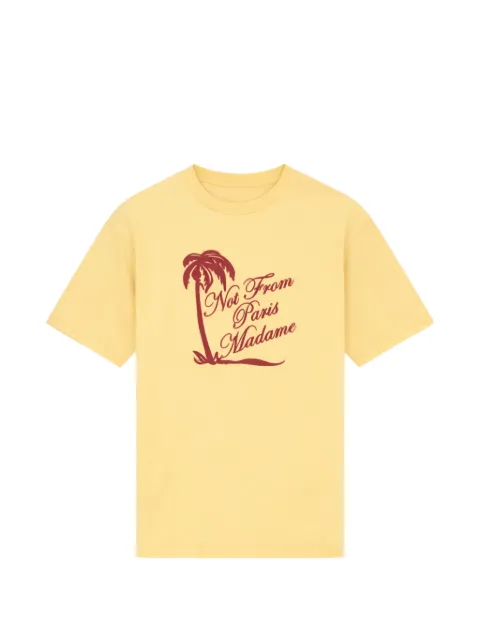 Drôle De Monsieur logo-print T-shirt