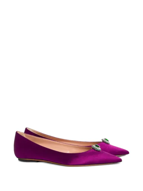Alberta Ferretti pointed-toe ballet flats