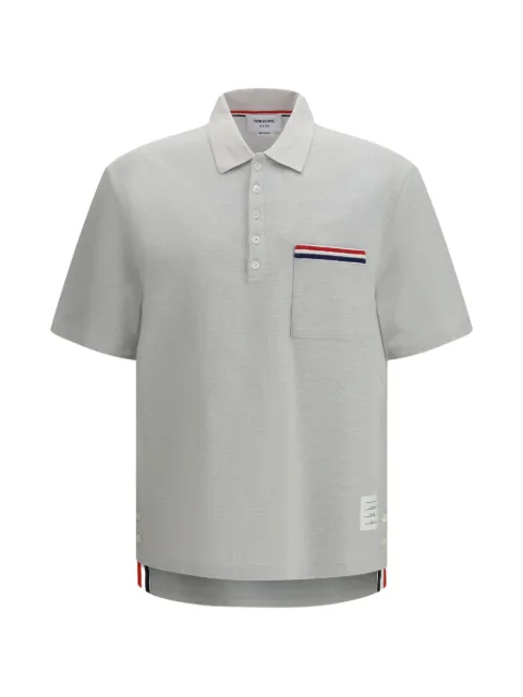 Thom Browne chest-pocket polo shirt