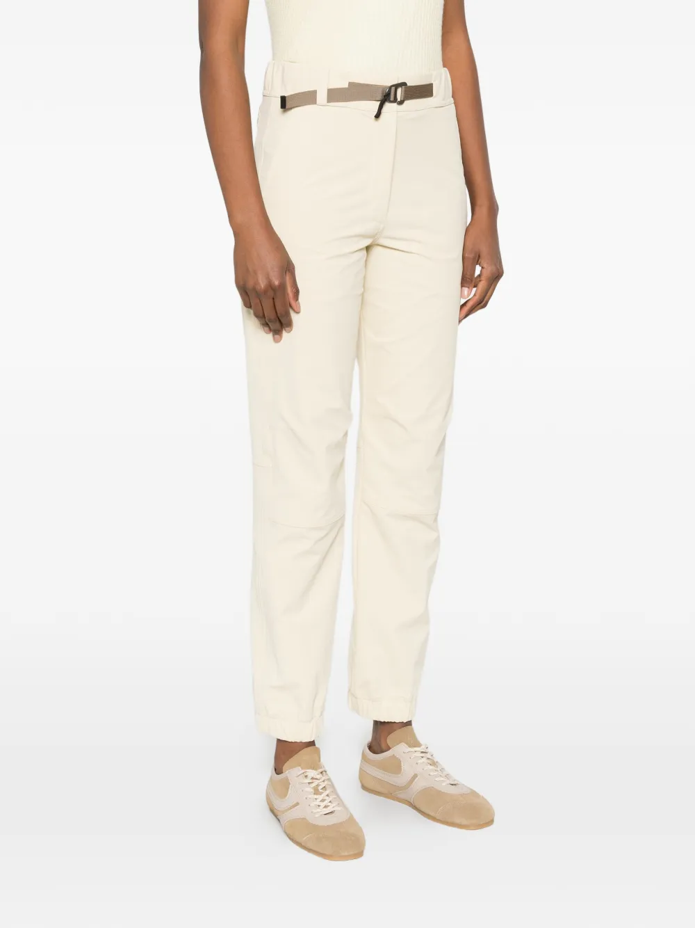 Moncler Grenoble Skibroek met ceintuur Beige